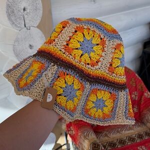 Crochet Sun Bucket Hat